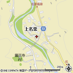 埼玉県飯能市上名栗353周辺の地図