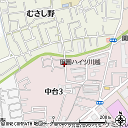 埼玉県川越市大塚新田周辺の地図