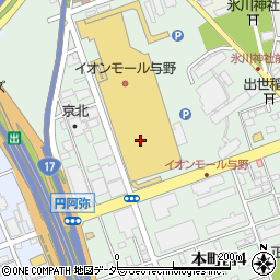 リンガーハットイオンモール与野店周辺の地図