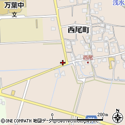 福井県越前市西尾町49周辺の地図