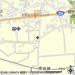 千葉県香取市谷中549周辺の地図