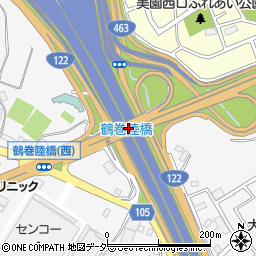 浦和ＩＣ周辺の地図