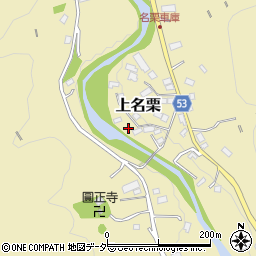 埼玉県飯能市上名栗355周辺の地図