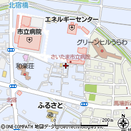 阪神調剤薬局浦和店周辺の地図