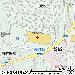 株式会社山助　取手店周辺の地図