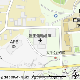 豊田運輸倉庫周辺の地図