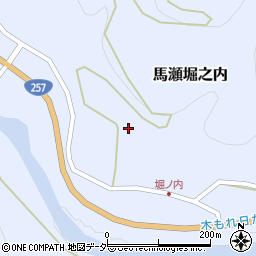 岐阜県下呂市馬瀬堀之内248周辺の地図