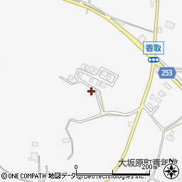 千葉県香取市香取842周辺の地図