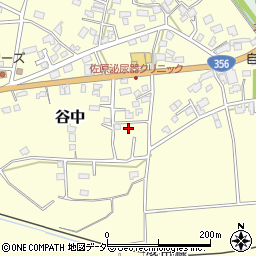 千葉県香取市谷中557周辺の地図
