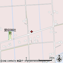 茨城県稲敷郡河内町下加納1259周辺の地図