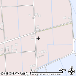 茨城県稲敷郡河内町下加納1661周辺の地図
