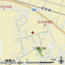 千葉県香取市堀之内周辺の地図