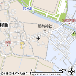 福井県越前市西尾町54-61周辺の地図
