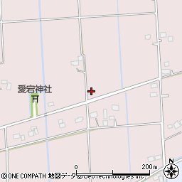 茨城県稲敷郡河内町下加納1260周辺の地図