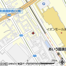 宇田川ハイツ周辺の地図