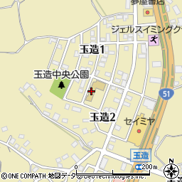香取市立　たまつくり保育所周辺の地図