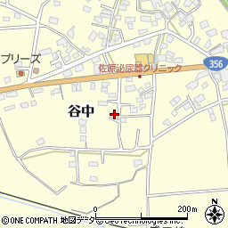 千葉県香取市谷中530周辺の地図