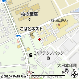 千葉県柏市十余二207周辺の地図