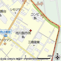 埼玉県さいたま市岩槻区釣上新田282周辺の地図