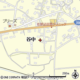 千葉県香取市谷中532周辺の地図