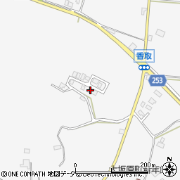 千葉県香取市香取830周辺の地図