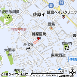 榊原医院周辺の地図