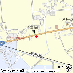 千葉県香取市谷中779周辺の地図