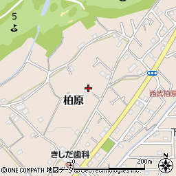 埼玉県狭山市柏原3656周辺の地図