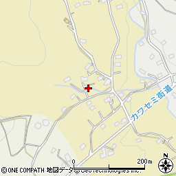 埼玉県日高市清流87周辺の地図