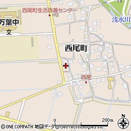 福井県越前市西尾町47-20周辺の地図