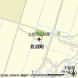 上佐沼公民館周辺の地図