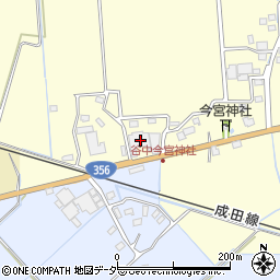 千葉県香取市谷中1955周辺の地図