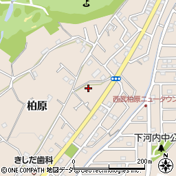 埼玉県狭山市柏原3622周辺の地図