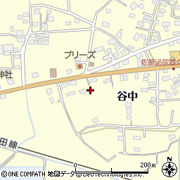 千葉県香取市谷中705周辺の地図
