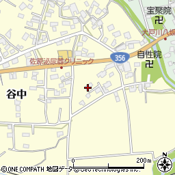 千葉県香取市谷中622周辺の地図