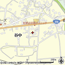 千葉県香取市谷中528周辺の地図