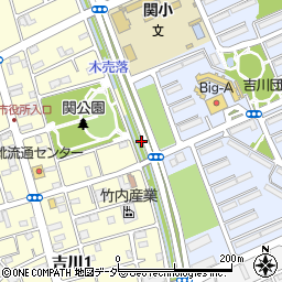 香取橋周辺の地図