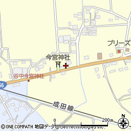 千葉県香取市谷中853周辺の地図