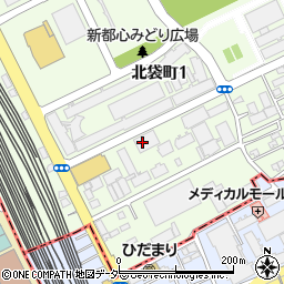 リズム株式会社　お客様相談室周辺の地図