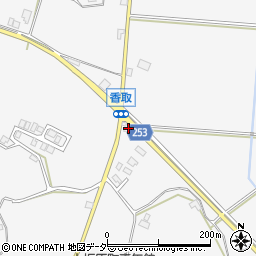 千葉県香取市香取656周辺の地図