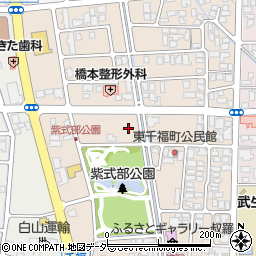 福井県越前市東千福町周辺の地図