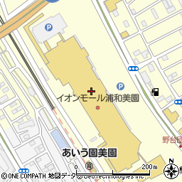 みずほ銀行イオンモール浦和美園 ＡＴＭ周辺の地図