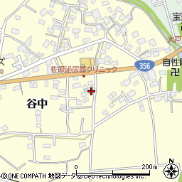 千葉県香取市谷中559周辺の地図