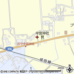 千葉県香取市谷中849周辺の地図