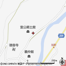 長野県木曽郡木曽町日義151-1周辺の地図