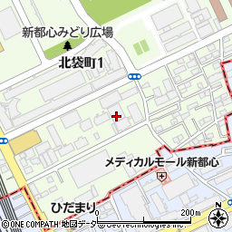 武蔵野銀行　ＡＴＭ監視センター周辺の地図