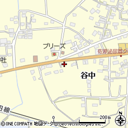 千葉県香取市谷中698周辺の地図