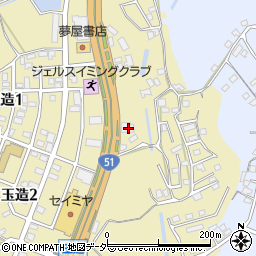 千葉県香取市玉造157-14周辺の地図