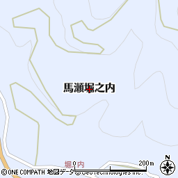 岐阜県下呂市馬瀬堀之内周辺の地図
