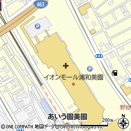 旭屋書店イオンモール浦和美園店周辺の地図